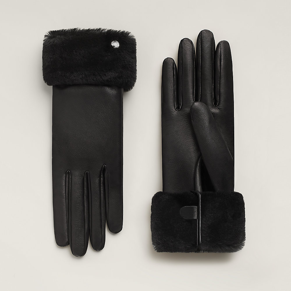 【オシャレに温かく】HERMES Guanti Honorine honorine-gloves--232010G 02-